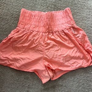 Coral Pink Free People Shorts